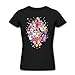 KaCo Undertale All Characters Heats Determination Leisure Women's T-Shirt Black Small