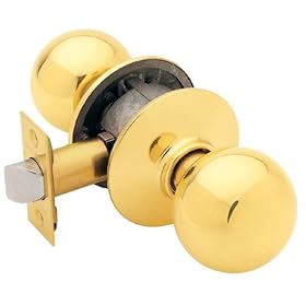 ORBIT F10VORB605 Passage Knob, Bright Brass by Orbit