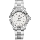 Men's Stainless Steel Automatic Aquaracer Silver Tone Dial