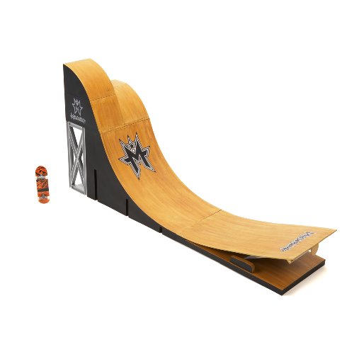 Tech Deck 201485 - Mega Rampe inklusive 1 Single Finger-Skate-Board