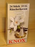 KNOX Räucherkegel Räucherkerzen Vanille, 24 Stück