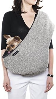 SIMPLYPETZ Pets Sling Carrier for Small Dog (Small, Oatmeal Knit)