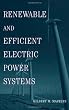 Renewable and Efficient Electric Power Systems