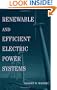 Renewable and Efficient Electric Power Systems