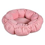 Petmate Puffy Round Pet Bed, Pampered Pink