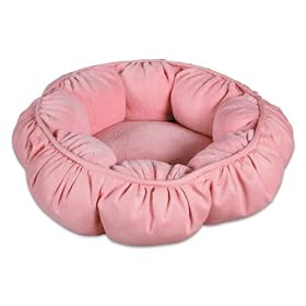 Petmate Puffy Round Bed, Pampered Pink