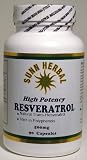 High Potency Resveratrol, 90 caps 500mg, Antioxidant