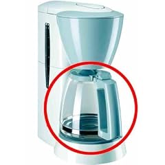 Ersatzkanne f�r Melitta M 720 SINGLE 5 Kaffeemaschine wei�-grau / Glaskanne M720 Single5