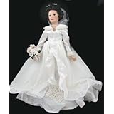 Royalton Collection Porcelain Courtney Winter Bride Doll by Russ