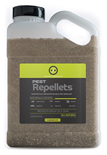 Non-Toxic Pest Repellent Pellets. Repels Rabbits, Rats, Snakes, Mice, Flea and Ticks, Spiders, Fire Ants and More. Safe for Children, Pets and Plants. (5 LBS) Non-Toxic Pest Repellent Pellets. Repels Rabbits, Rats, Snakes, Mice, Flea and Ticks, Spiders, Fire Ants and More. Safe for Children, Pets and Plants. (5 LBS)