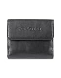 Forzieri Genuine Italian Leather French Purse Wallet Black