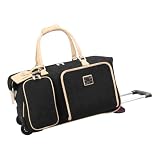Diane Von Furstenberg Luggage Studio Signature Rolling City Bag