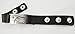 1000K' ways Designs Horus Eye Bracelet, Black Leather, Adjustable