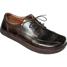 Earth Downtown 2 | Mens Lace up casual Shoes Bark Leather by Earth