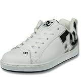DC SHOE ディーシーシュー WS COURT GRAFFIK コートグラフィック スケーター シューズ 300678-WM6 レディース ホワイト/ブラック