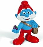 Schleich Papa Smurf with Bag Figure