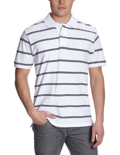 ESPRIT Herren Shirt/ Poloshirt N32670, Gr. 50/52 (L), Wei&szlig; (100 white) Preisvergleich