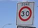 Speed Limit Zone Sign Photographic Poster Print, 16x12