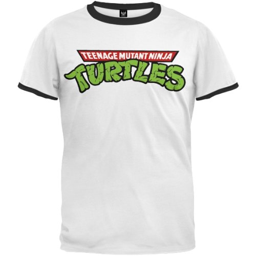  Teenage Mutant Ninja Turtles - Logo Ringer T-Shirt