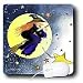 Milas Art Halloween - Halloween Witch - Mouse Pads
