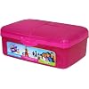 Sistema Slimline Quaddie Lunch Box, Pink