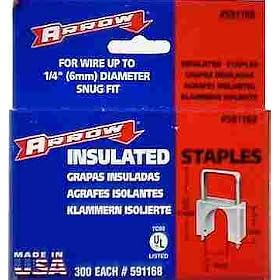 ARROW FASTENER INC 591168 INSULATED STAPLES by 
