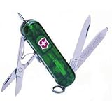 Victorinox Swiss Army Signature Lite Pocket Knife (Translucent Emerald)