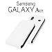 Flip-Case Handy Klapp Tasche Samsung S5830 Galaxy ACE Weiss Schutzh�lle Case Handytasche Etui Cover Schutz H�lle Bag NEU