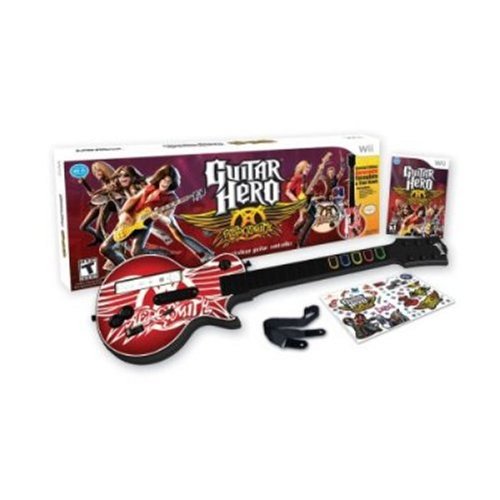 Guitar Hero Aerosmith - Jeu + Guitare