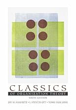 Classics of Organization Theory (with InfoTrac)