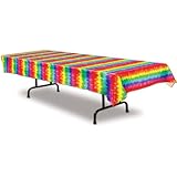 Tie-Dyed Tablecover Party Accessory (1 count) (1/Pkg)