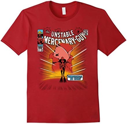 Men's Unstable Mercanary Guy Large Cranberry