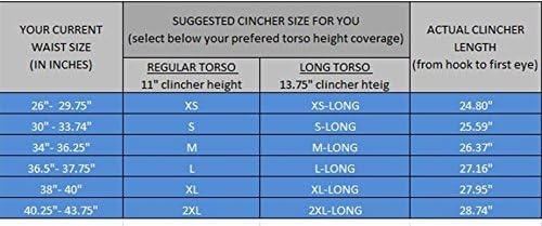 Colombian Shapewear Women's Waist Trainer Cincher Faja Colombiana Medium Blue