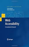 Web Accessibility: A Foundation for Research (Human-Computer Interaction Series)