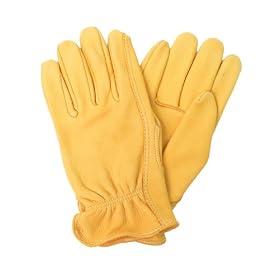 Adi Designs Women's Tan Unlined All-Purpose Deerskin Glove