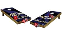 NFL Baltimore Ravens Tailgate Toss Tournament Cornhole Set, Medium, Multicolor
