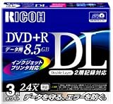 RICOH D2RDD-W3CW DVD+R DL2.4��®�ǡ�����3��