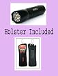 NEBO CSI LED Tactical Black Flashlight/Laser With Holster