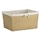 Casual Home Paper Rope Storage Basket -Large