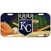 Kansas City Royals - Field High Def License Plate MLB Pro Baseball