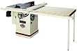 JET 708663PK JTAS-10XL50-W1 10-Inch Left Tilt 3-Horsepower 10-Inch Cabinet Saw with 50-Inch Xacta II Fence, 2 Cast Iron Extension Wings, Table Board, and Legs, 230-Volt 1-Phase