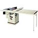 JET 708663PK JTAS-10XL50-W1 10-Inch Left Tilt 3-Horsepower 10-Inch Cabinet Saw with 50-Inch Xacta II Fence, 2 Cast Iron Extension Wings, Table Board, and Legs, 230-Volt 1-Phase