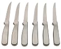 Ginsu International Traditions 6-Piece Stainless Steel Steak Set