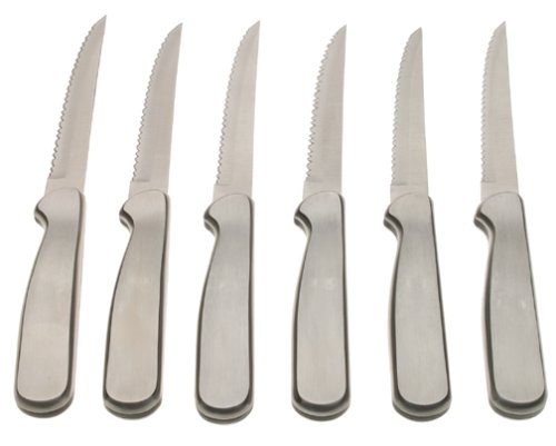Ginsu International Traditions 6-Piece Stainless Steel Steak Set