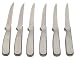 Ginsu International Traditions 6-Piece Stainless Steel Steak Set