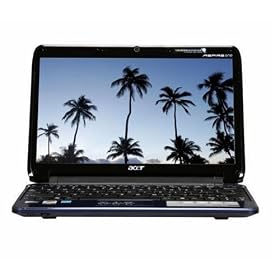 Acer Aspire One AO751h-1378 11.6-Inch Blue Netbook - 3+ Hour Battery Life