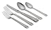 Mikasa Palatial Stainless Steel 5 Piece Flatware Placesetting, Service for 1