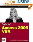 Beginning Access 2003 VBA (Programmer to Programmer)