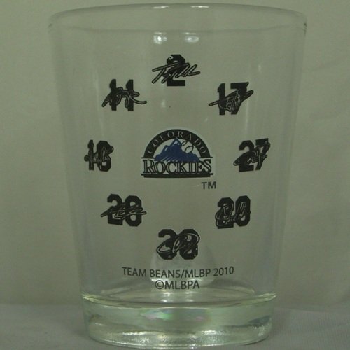 Colorado Rockies MLB Signature Shot Glass