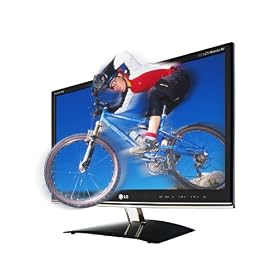 LG - DM2350D-PZ - Moniteur LED 23" (58,4 cm) - 3D - HDMI - Tuner - Noir Laqu�